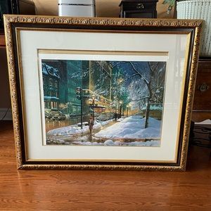 Frame + print from montreal